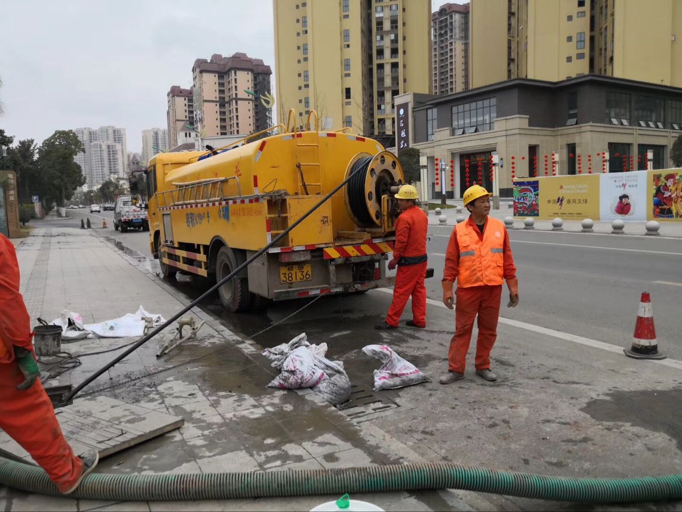 阳高排污管道清淤-管道清洗
